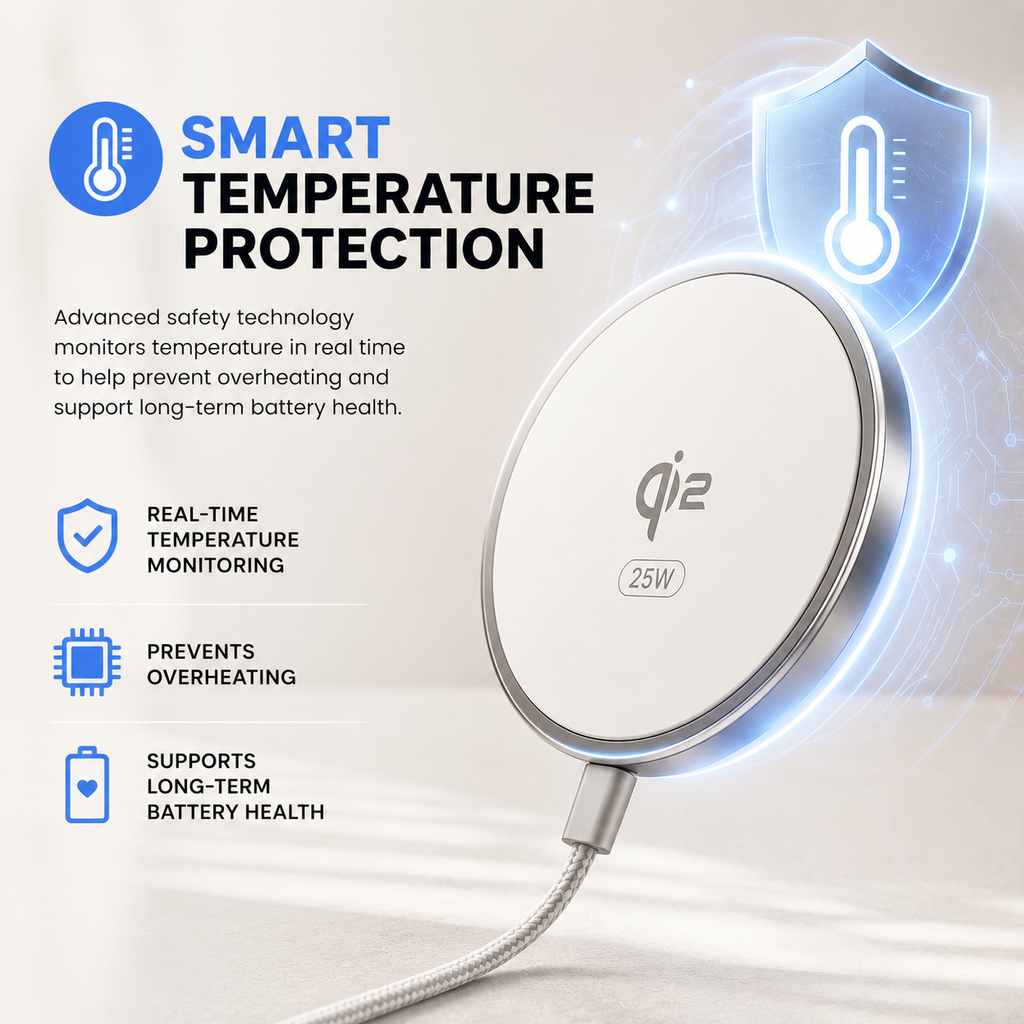 Ultra-Slim Portable USB-C Magnetic Charger