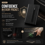 RFID-Blocking Card Holder Wallet