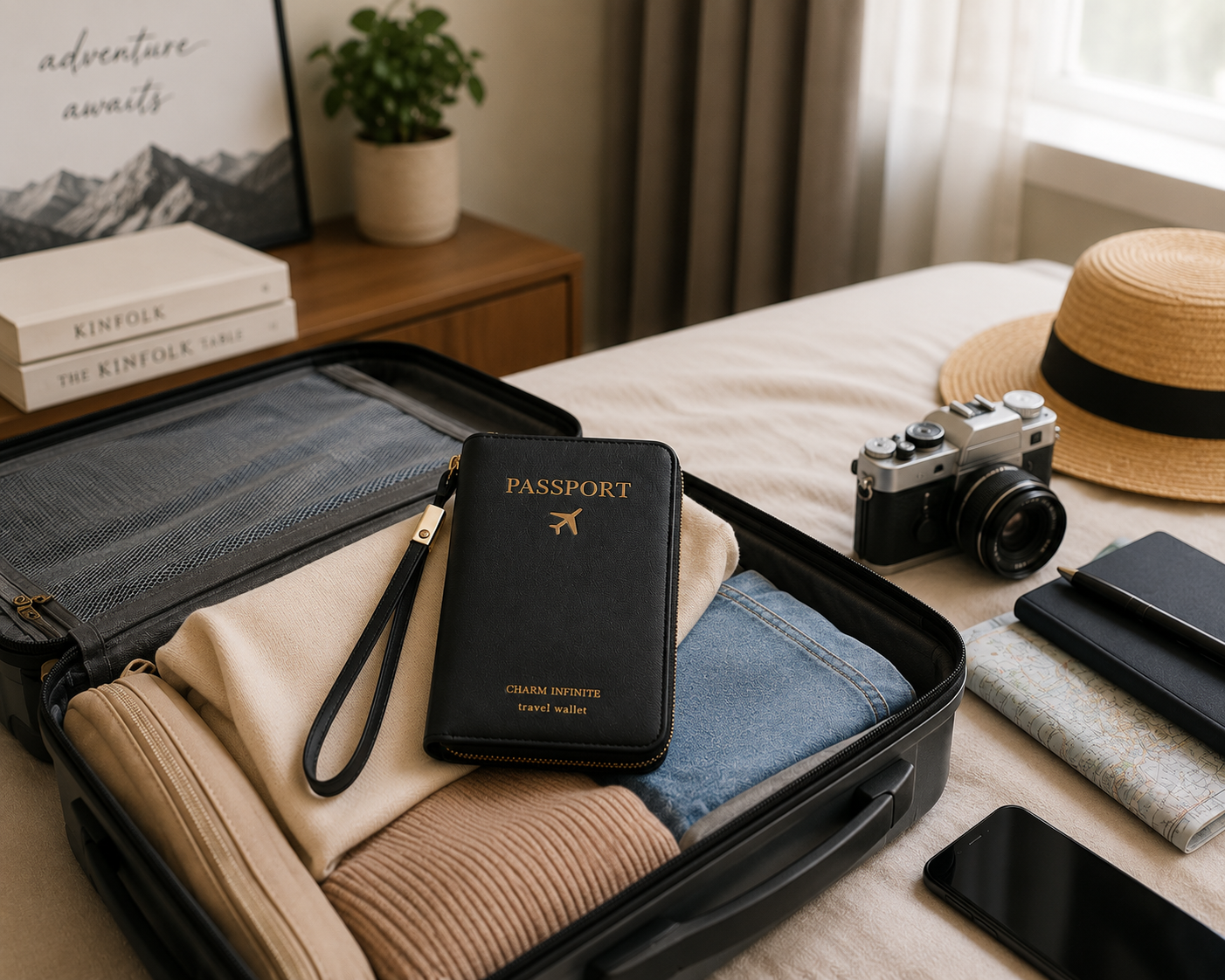 RFID Travel Passport Holder