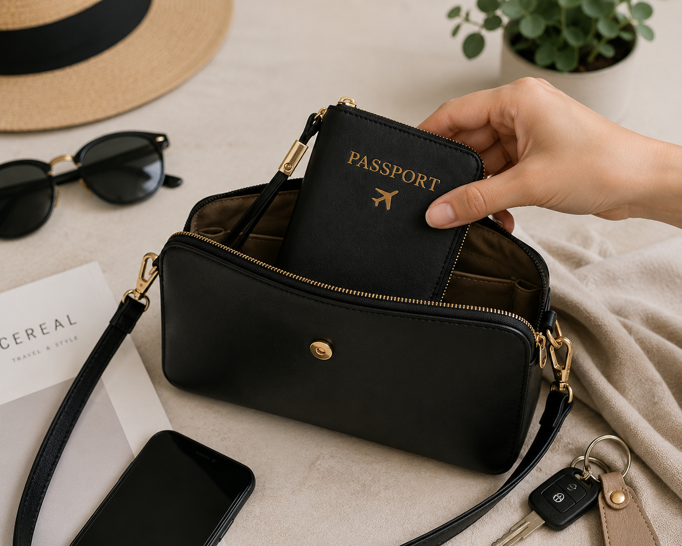 RFID Travel Passport Holder