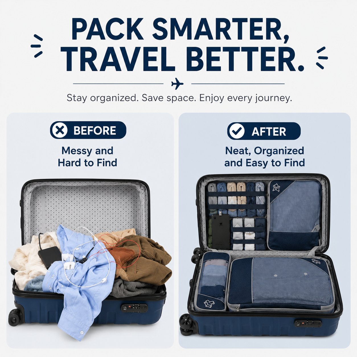 Compression Packing Cubes